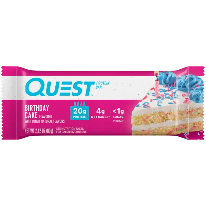 QUEST BIRTHDAY CAKE